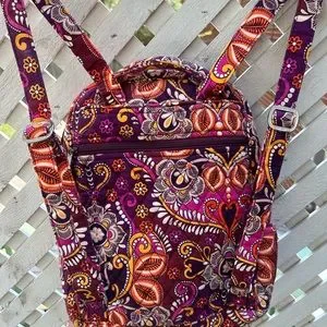 Vera Bradley | Bags | Vera Bradley Purse Backpack Safari  display picture 2
